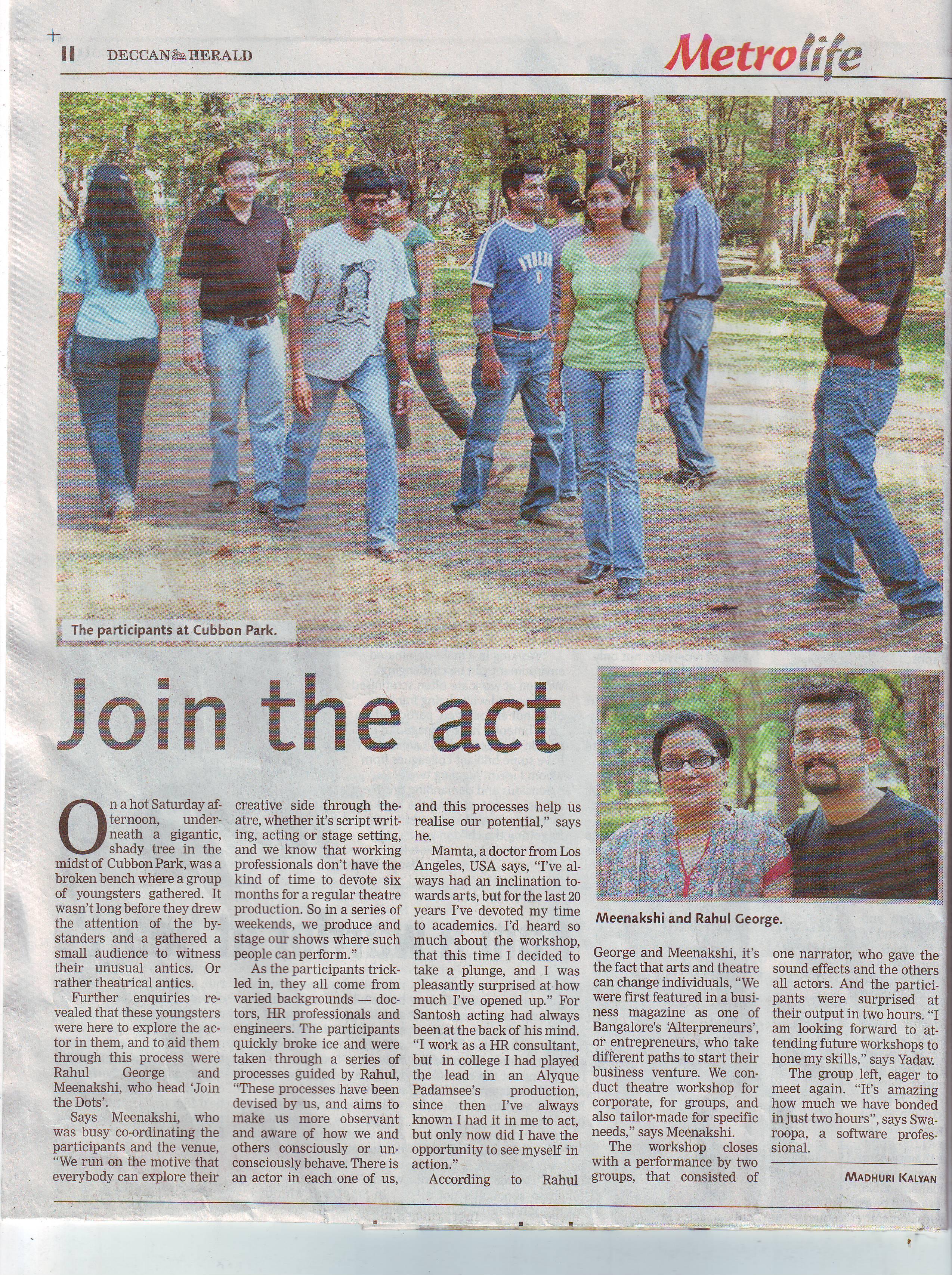 Deccan Herald 05 March 2009