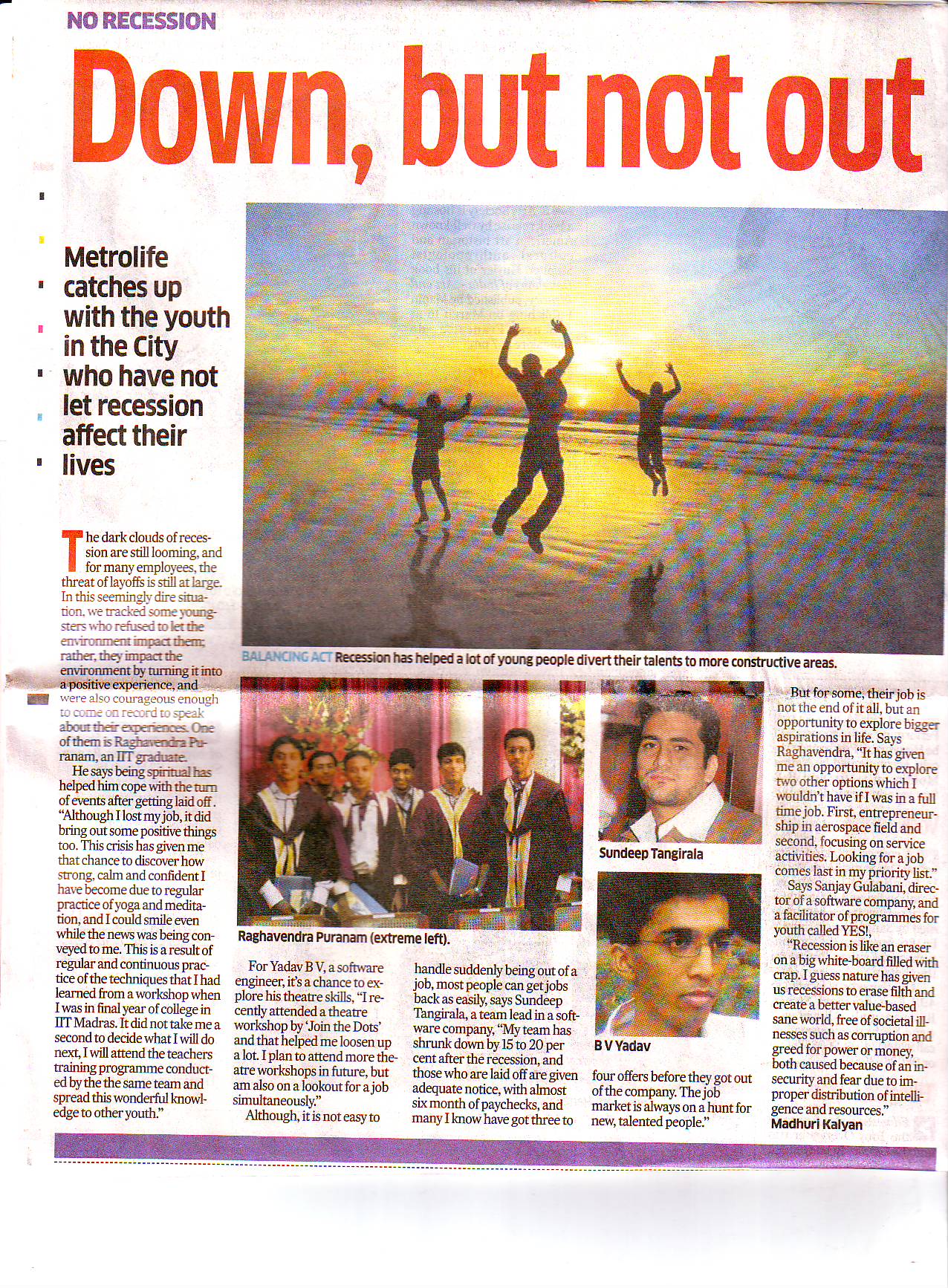 Deccan Herald, 13 March 2009